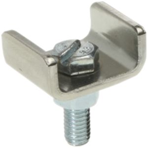 Serre-fils de mise à terre Woertz 2×16mm² zingué