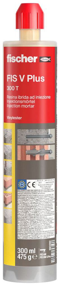 Injektionsmörtel fischer FIS V Plus 300 T 300ml