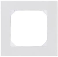 Abdeckrahmen KAL.art 1×1 94×94mm Al weiss