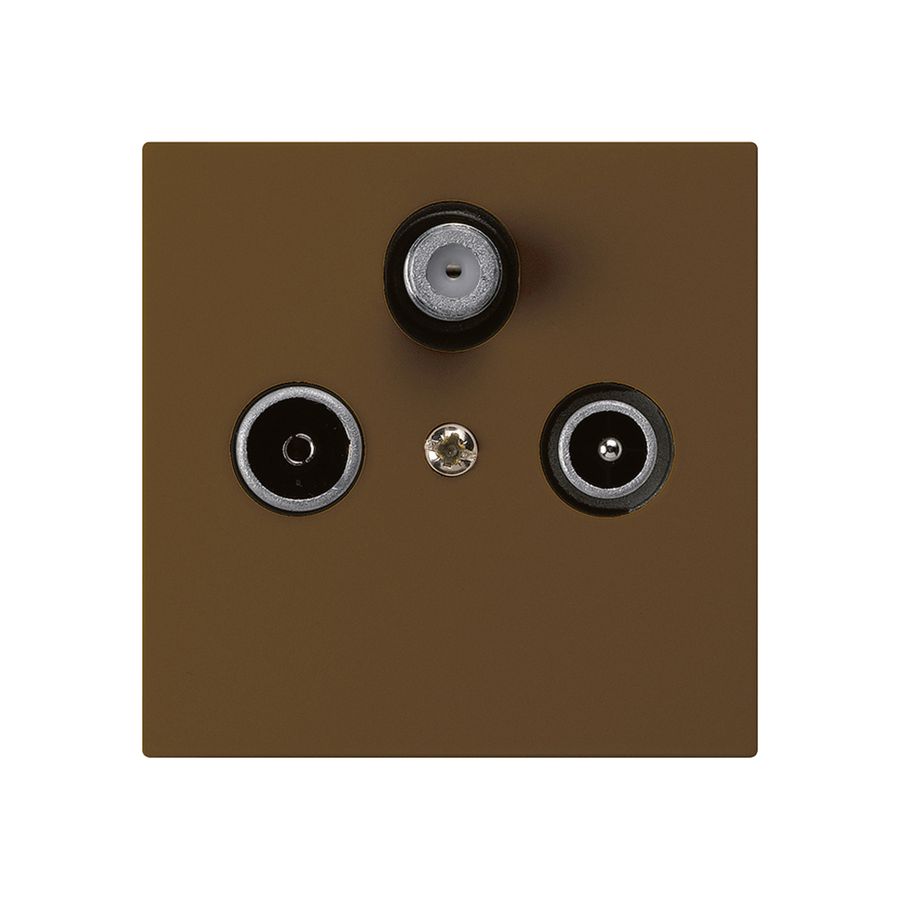 UP-Antennendose kallysto R/TV/SAT braun