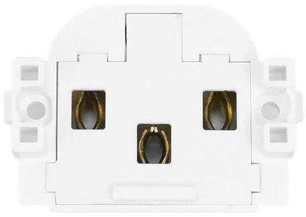 Anschlussmodul Steffen, für FLF 3/5 1×T13 oder 1×T23, mit Steckklemmen