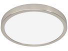 LED-Deckenleuchte Eglo FUEVA 16W 0…1800lm 2700…6500K IP44 DIM Ø278×25mm Nickel
