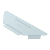 Deckel BET RAAD zu T-Abgang 100mm Stahl bandverzinkt Zink-Aluminium