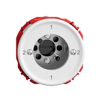 Interrupteur rotatif STANDARDdue SNAPFIX® inverseur 3/2L s.cylindre bc