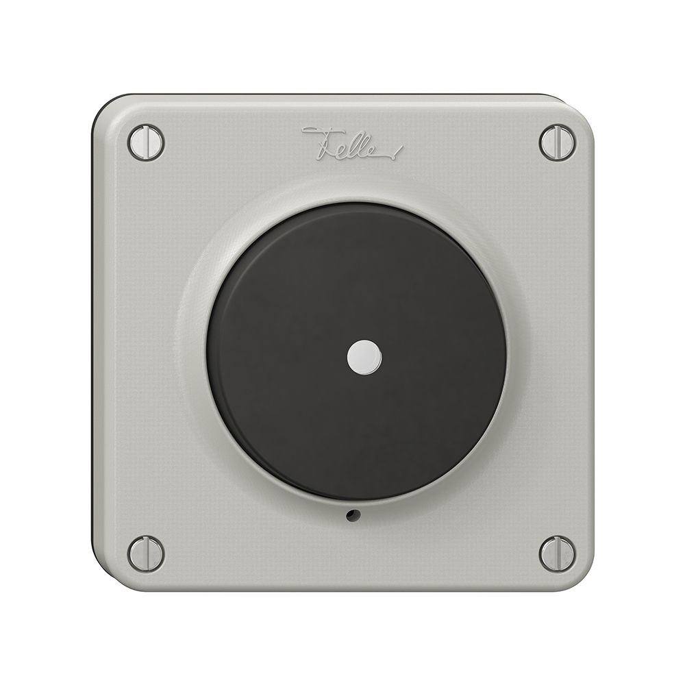 Couvercle NEVO, p.interrupteur à poussoir&contact à poussoir lum. membr.no, grc