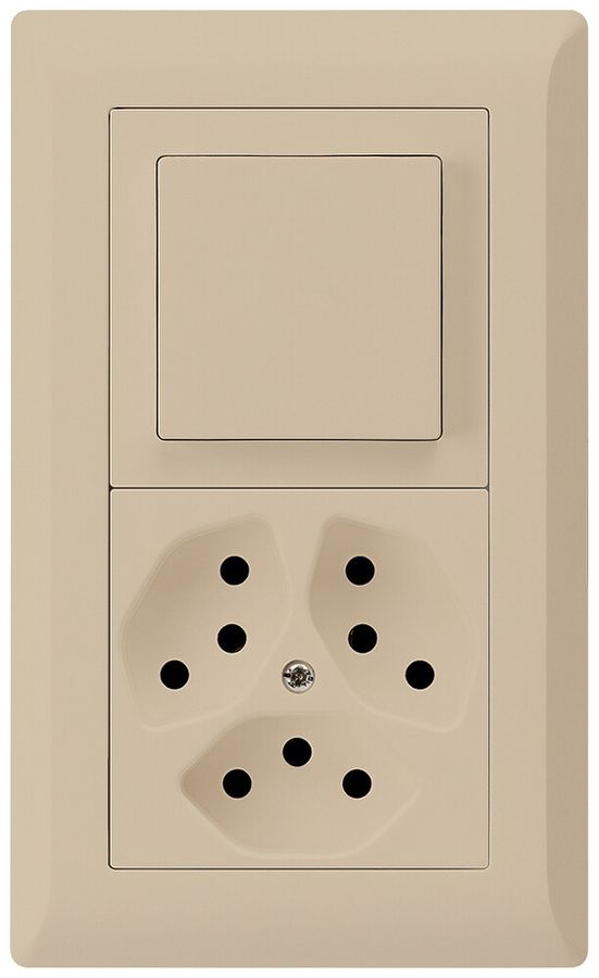 Combinaison ENC kallysto.line grd.I-I verticale poussoir+combi.S3/type 13 beige