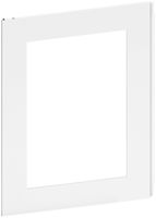 Tür links Hager univers 498×619×12mm Sichttür IP44 reinweiss