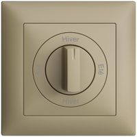 Kit frontal Eté-Hiver-Eté-Hiver EDIZIOdue 88×88mm sand