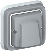 UP-Kabelausgang PLEXO 16A 250V grau mit Zugentlastung