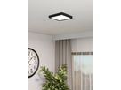 Plafonnier LED Eglo FUEVA 14W 0…1600lm 2700…6500K IP44 VAR 220×25mm noir