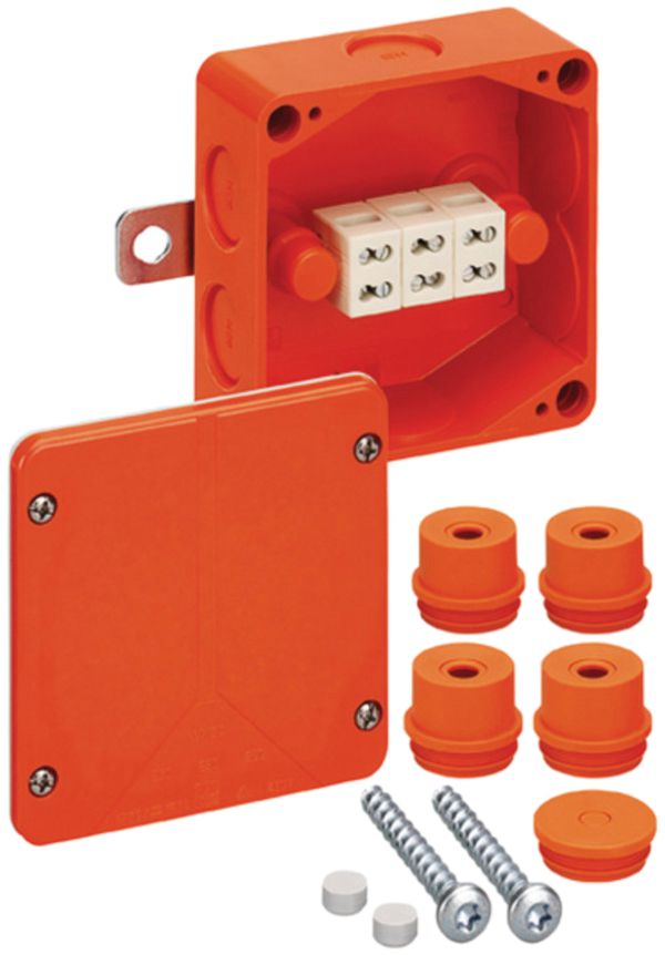 AP-Abzweigdose Demelectric WKE 2-Duo E90 3×6mm² 100×100×50mm