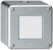 Luminaire LED AP robusto IP55 aluminium LED rouge/vert