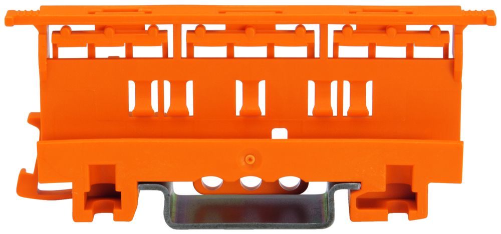Befestigungsadapter WAGO COMPACT 221, 4mm², auf TH-35, 17.5mm, orange
