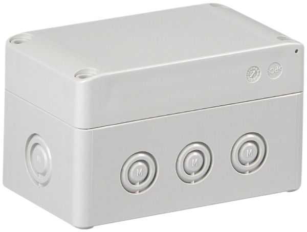 Apparategehäuse RW CUBO S 75×125×75mm SPCM grau