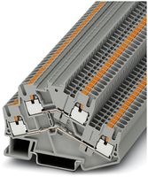 Doppelstockklemme 0.14…4mm² grau Push-in-An.PTTBS 2.5