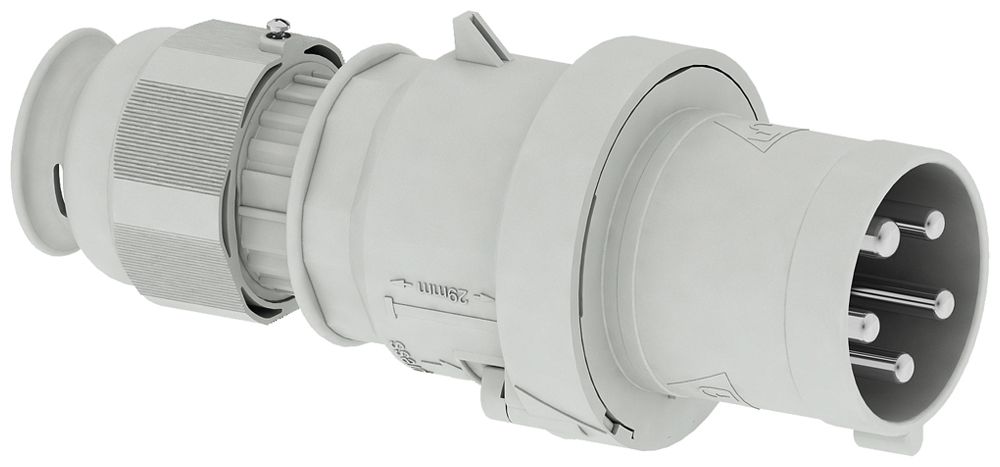 Fiche mobile Bals CEE TE 63A 5P >50V 1h IP44 Ni