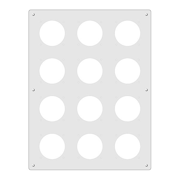 Montageplatte FH 4×3 GV