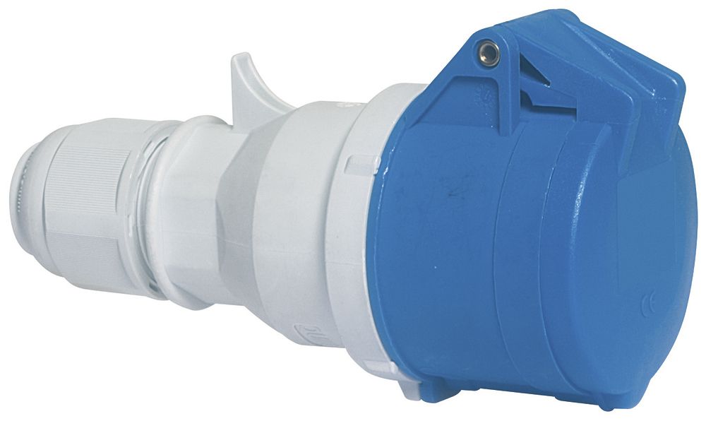 Prise mobile CEE Bals 16A 5P 230V 9h IP44 Ni QC