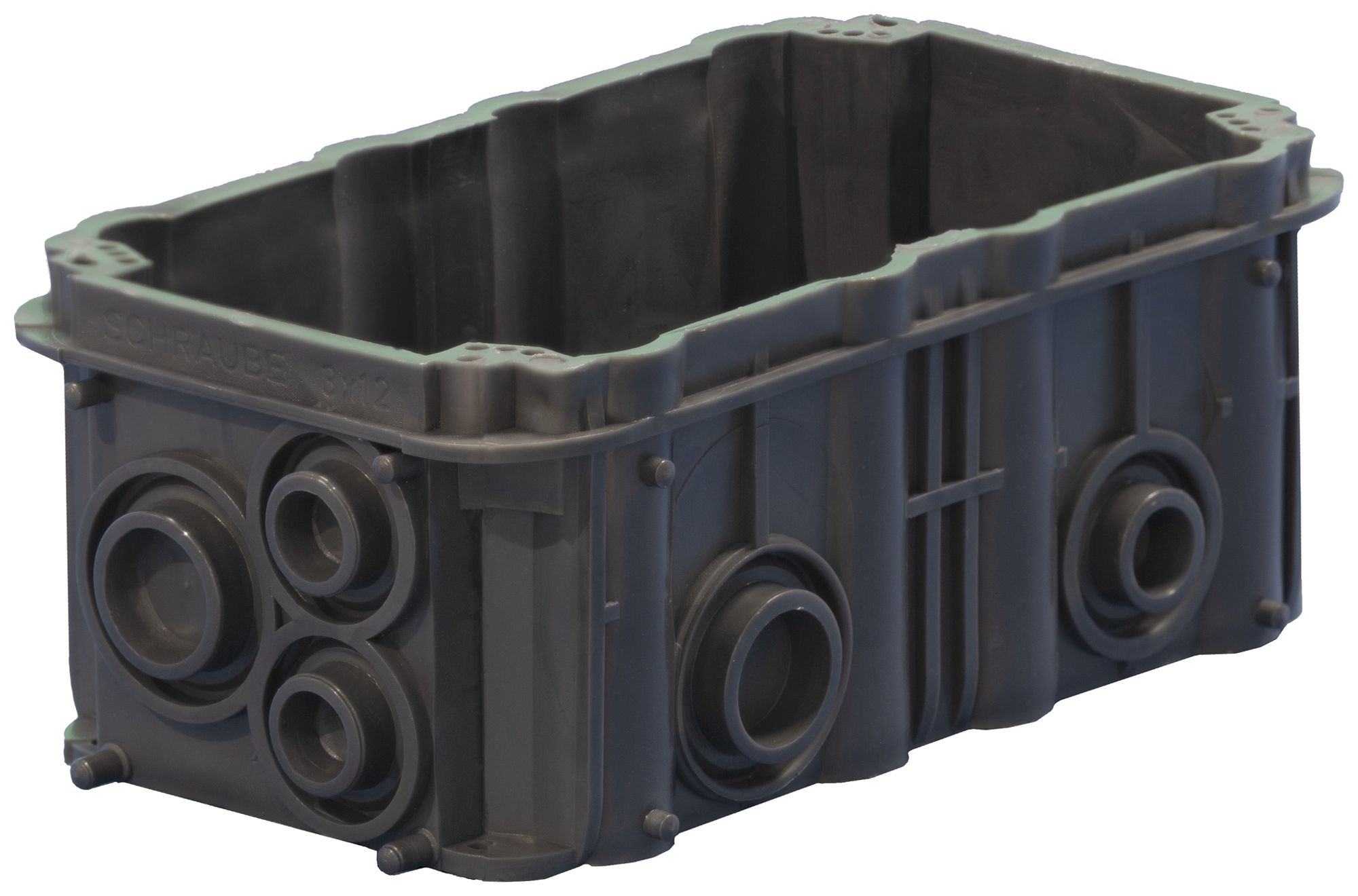 Boîte ENC Ammer I-I sans paroi intermédiaire gris TFC 850°C