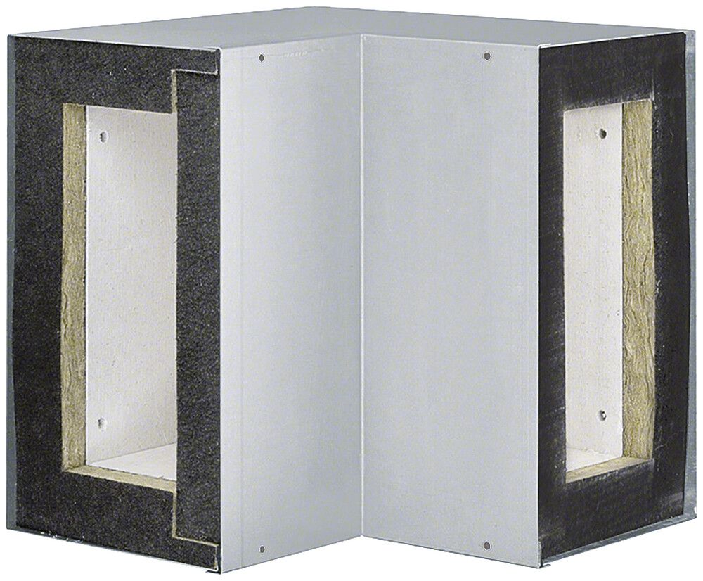 Angle intérieur tehalit FWK 90 L6971VERZ E90/E30 100×260mm acier zingué