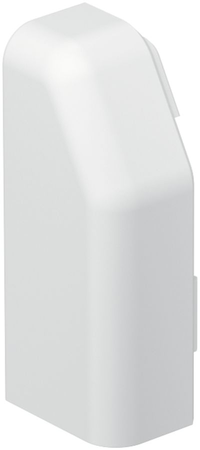 Endstück Bettermann links SL 20×50, PVC, reinweiss, 9010
