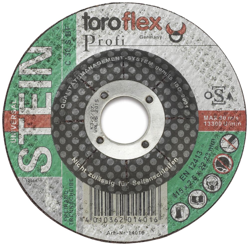 Trennscheibe CIMCO für Stein Ø115mm Stärke 2.5mm