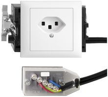 Presa INS EDIZIOdue T23 L2 bianco 49…69mm Snap per Technofil