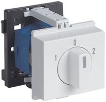 REG-Drehschalter K&N, 20A/690V 2/2L, Griff hgu, "1-0-2"