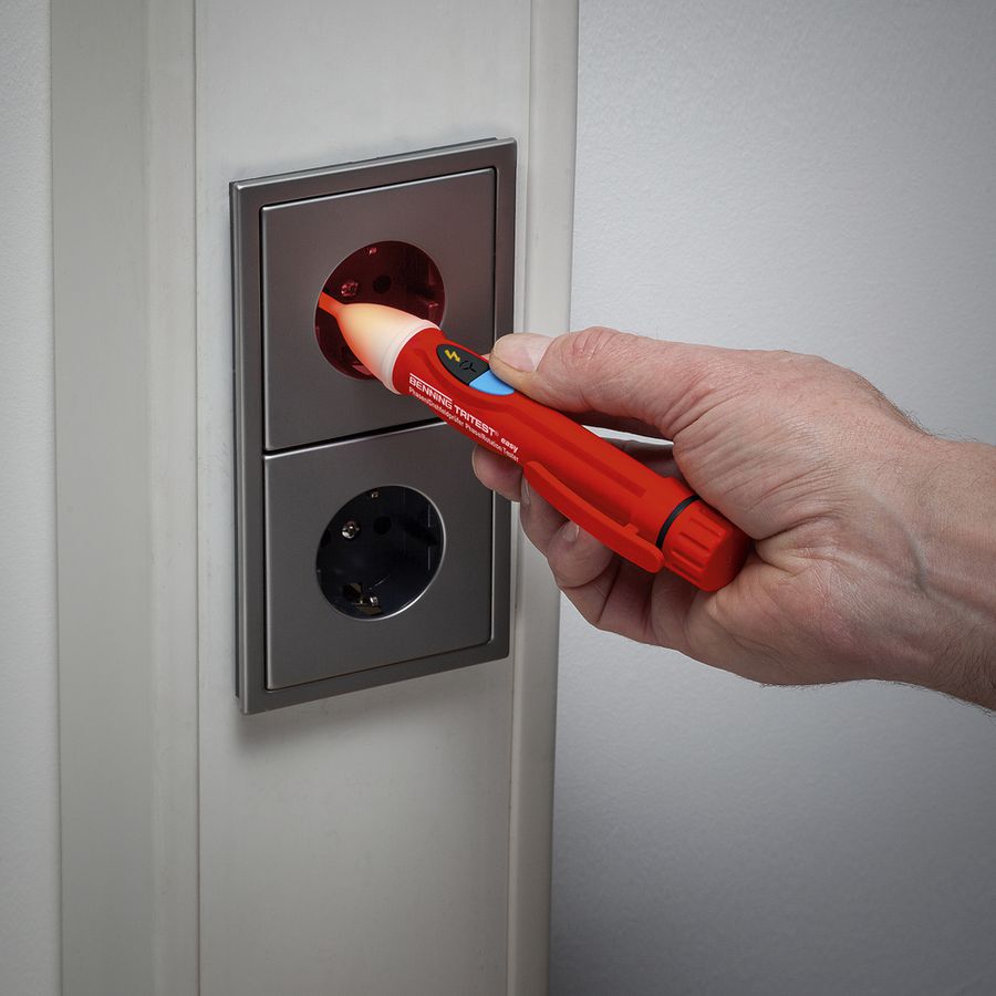 Phasen-/Drehfeldtester Benning Tritest easy 200…1000VAC CAT III/IV 600V/1000V