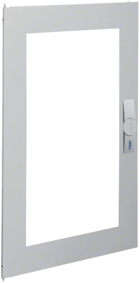 Porta trasparente destra Hager univers per armadio a muro FP52 800×550mm