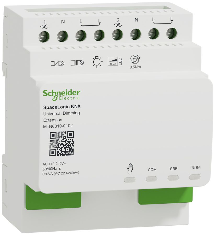 Extension de variation universel KNX  Schneider Electric SpaceLogic double 16A,