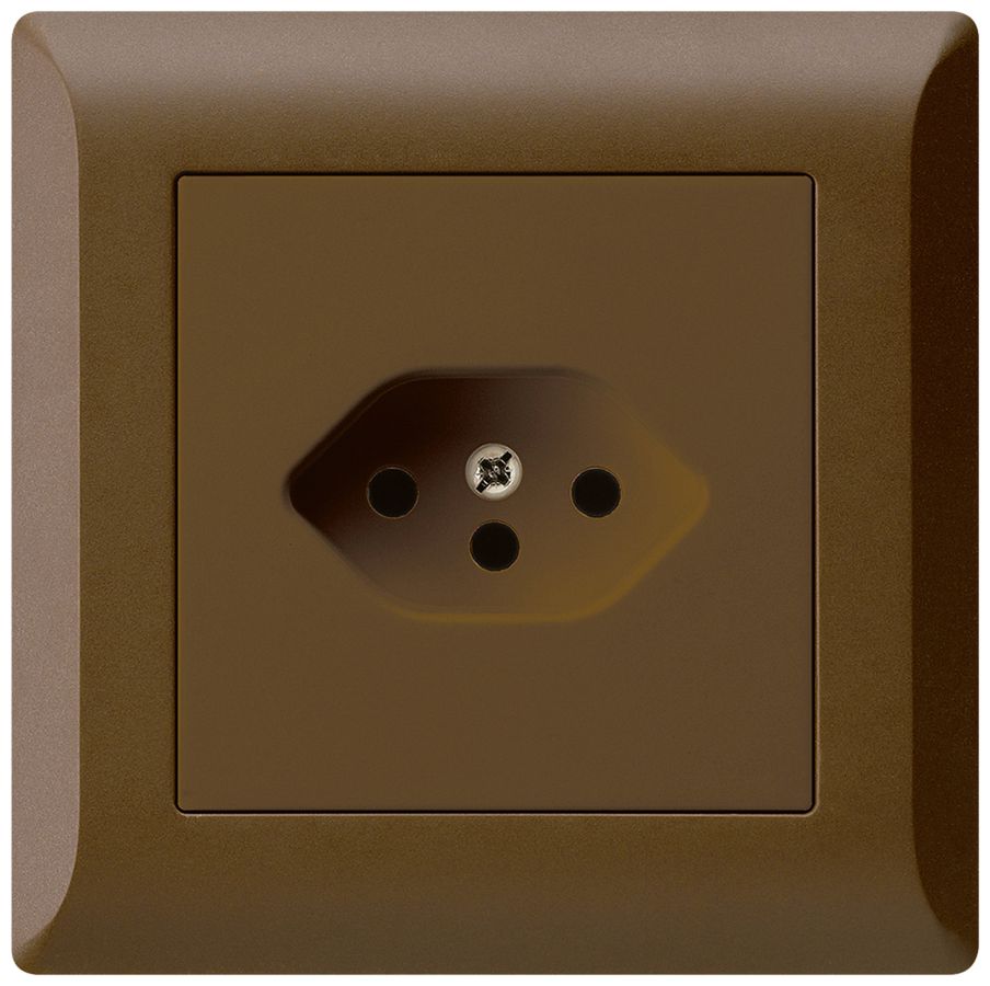 UP-Steckdose kallysto.line T13 braun