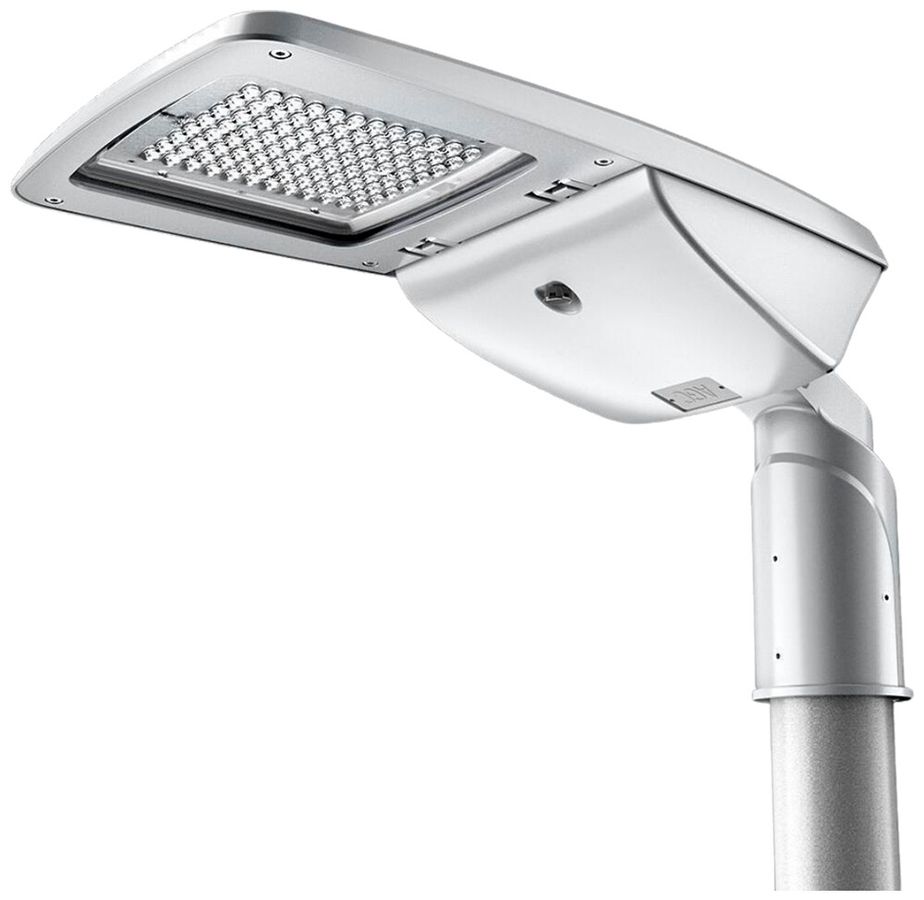 Lampione LED DOTLUX DOLPHINmini 150W 18550lm 3000K 1…10V argento