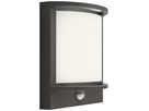 Applique LED Philips Samondra IR SEN 3.8W 800lm 827 IP44 anthracite