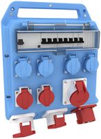 Kunststoff-Stromverteiler Bals EVKB 50, blau IP44