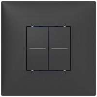 Senseur poussoir ENC ABB Sidus KNX Basic type-B, 2/4, anthracite