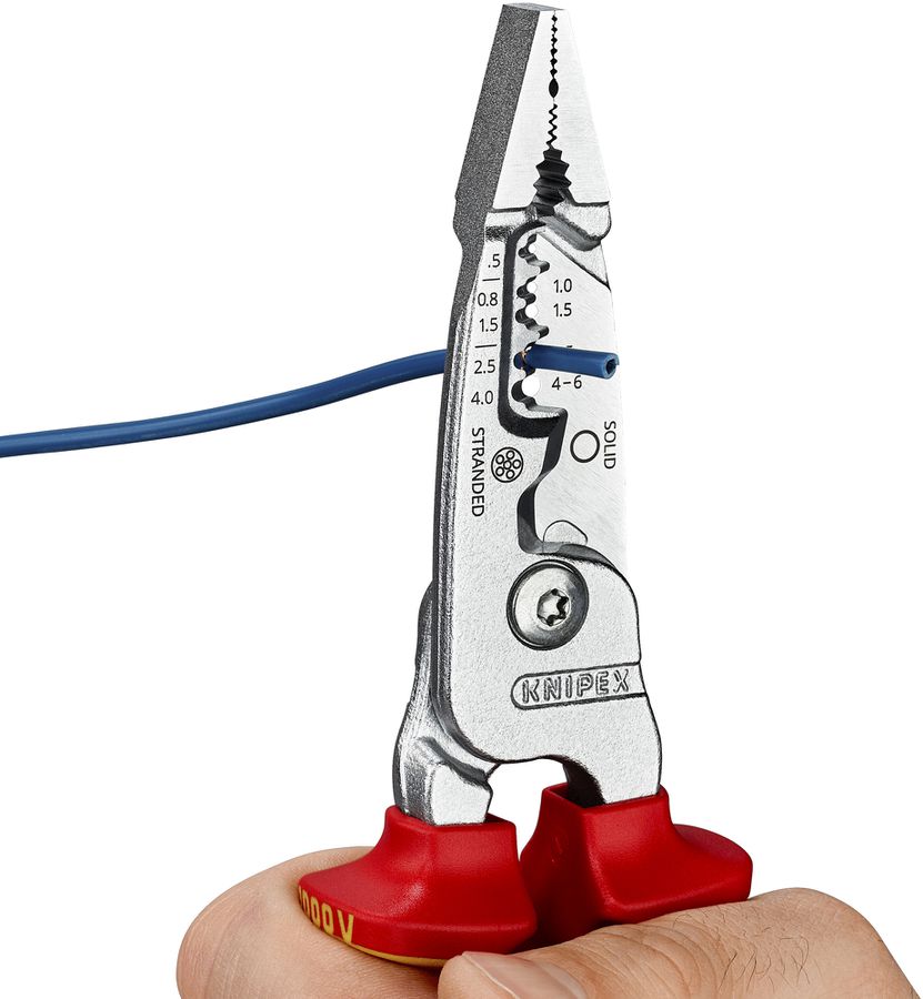 Abmantelungszange KNIPEX WireStripper VDE 0.5…6mm² 200mm
