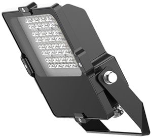 Proiettore LED DOTLUX LENSplus 50W 6300lm 850 IP66 30×60° 300×240mm nero