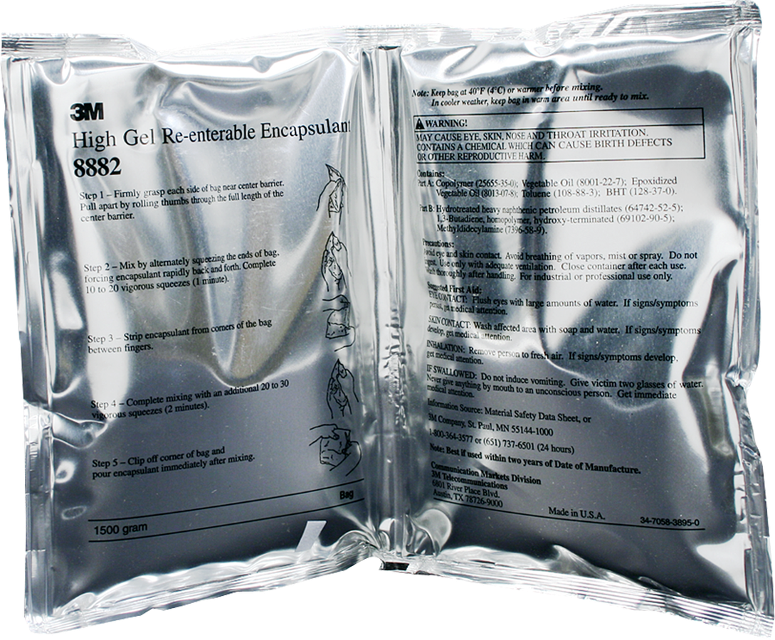 Harz flexibel 3M 0.35kg Gella 8882 C (High Gel)