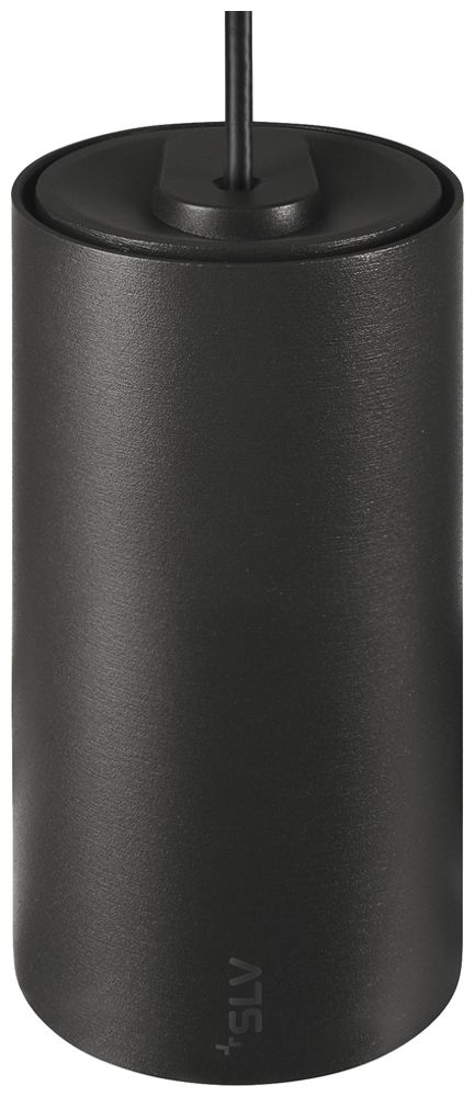 LED-Pendelleuchte SLV NUMINOS S 48V AD 16W 1280lm 940 DALI Ø60 schwarz/schwarz