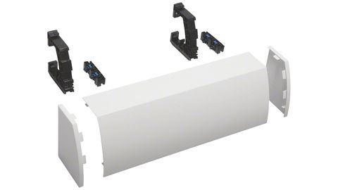 univers, Abdeckungen/Leitungseinführungen