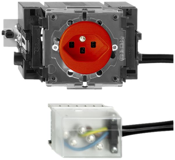 Prise INC FH T23 L2 orange 49…69mm pour câble plat Powerbus