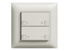 Frontset ON-OFF Dimmer 2K/2T ZEP EDIZIOdue hellgrau