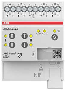 Attuatore per persiana AMD ABB JRA/S4.24.2.2 4-volte 6A/24VDC