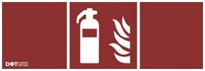 Piktogramm DOTLUX EXITflat Feuerlöscher für 5406