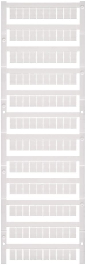 Marqueur de borne Weidmüller MultiFit 10×6mm Phoenix/Wieland/Legrand PA66 blanc