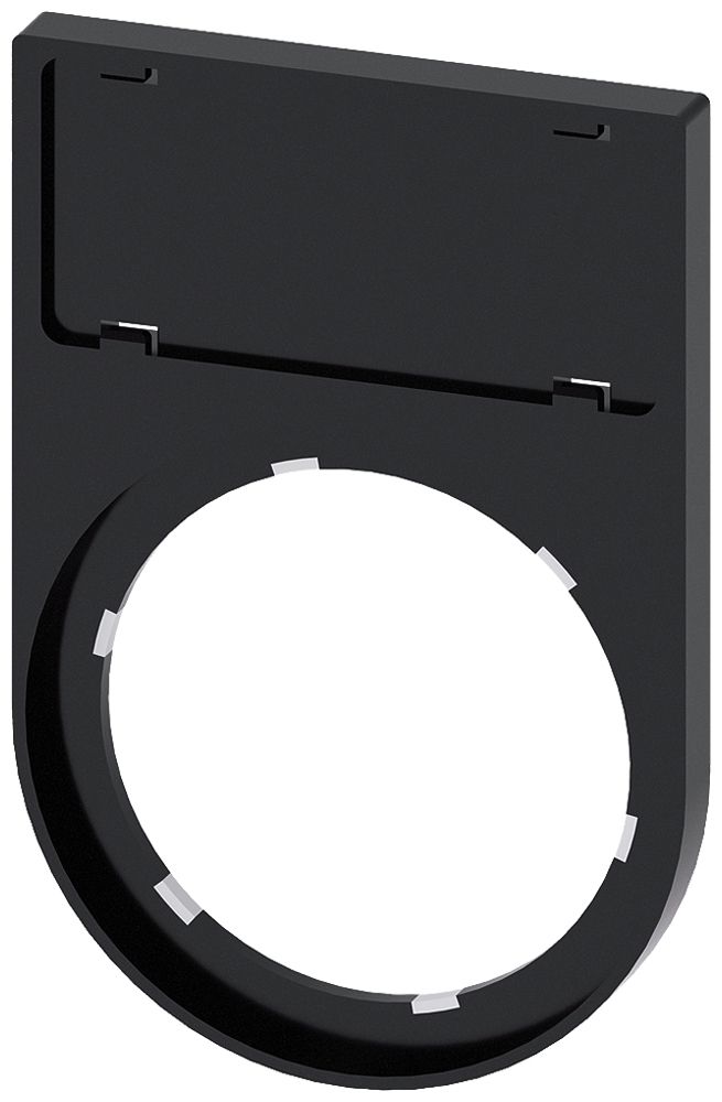 Schildträger Siemens SIRIUS ACT für Bezeichnungsschild 12.5×27mm einklickbar