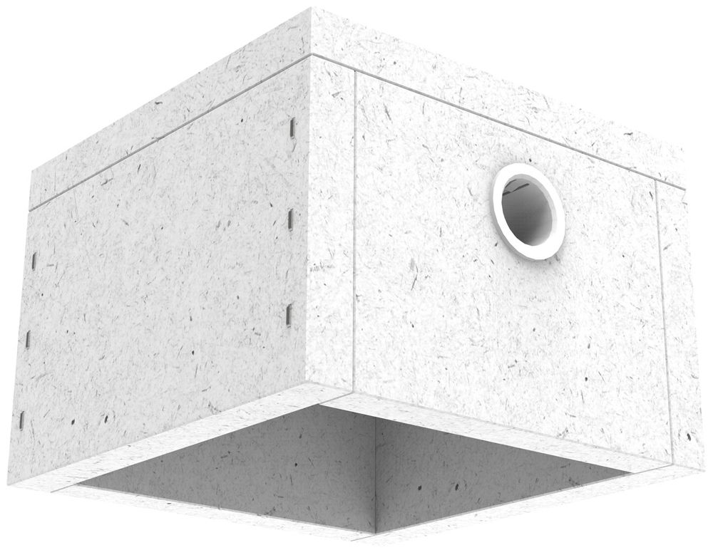 EB-Gehäuse Spotbox Feuerbox Q150 EI30 150×150×105 mm