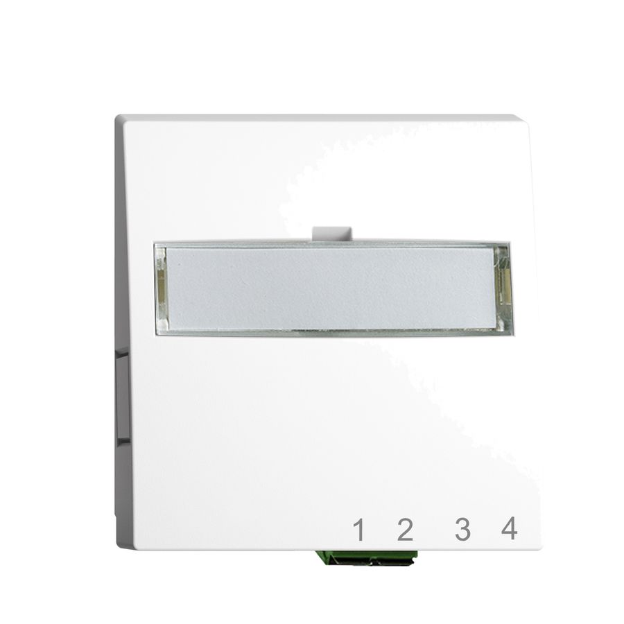 Scatola di raccordo INC FTTH EDIZIOdue FH 1×LC APC Duplex F bianco