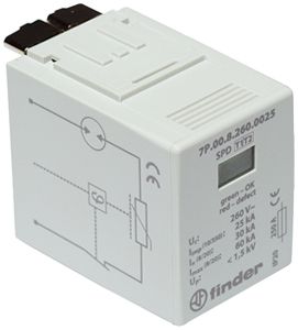 Überspannungsableiter-Einsatz FINDER 7P.00 260VAC